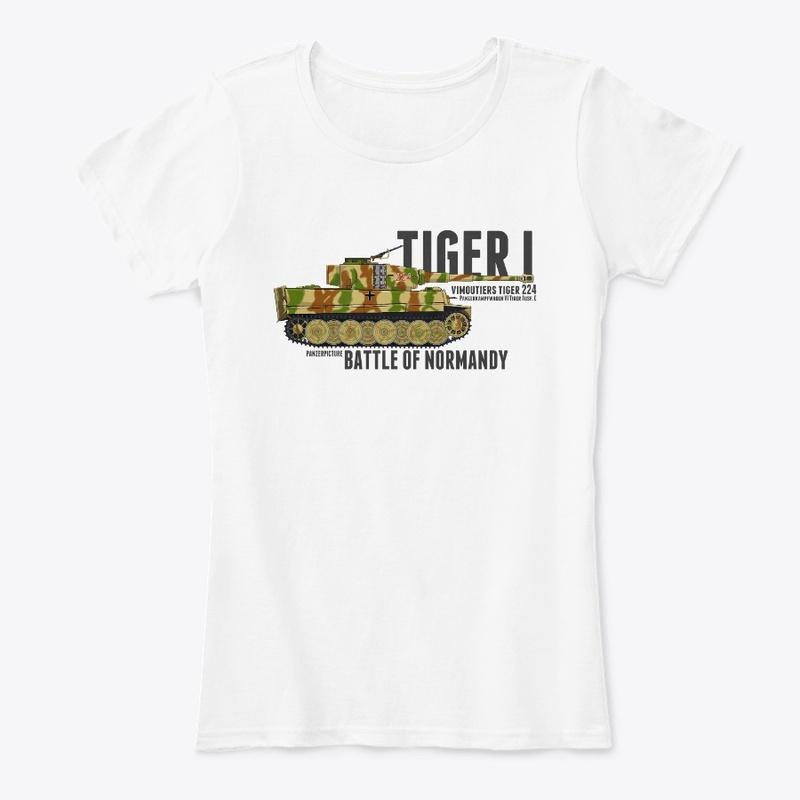 Tiger I 224 Battle of Normandy 1 T-Shirt