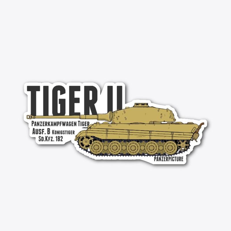 Tiger II Late turret 3 T-Shirt