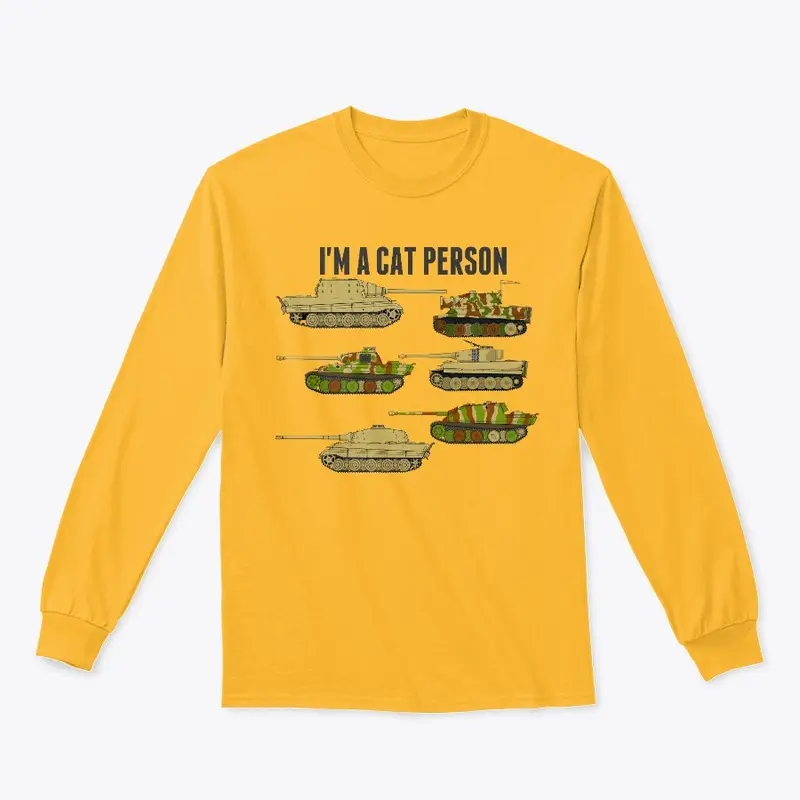 Im A Cat Person camo1 T-Shirt