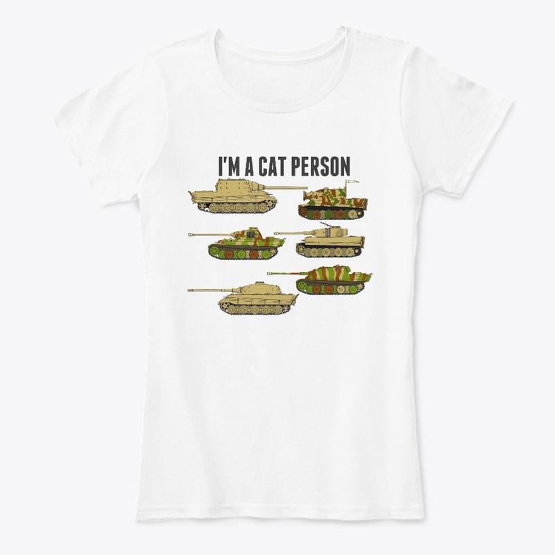 Im A Cat Person camo1 T-Shirt