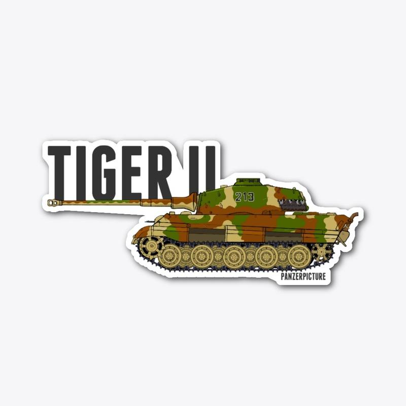 Tiger II Late turret Ardennes T-Shirt